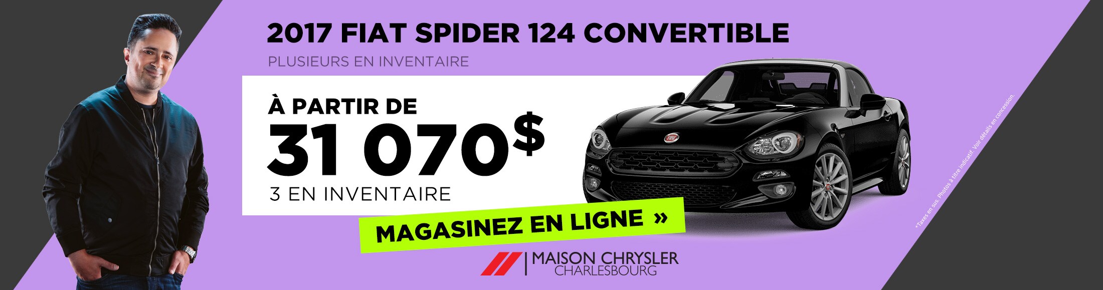 Liquidation Fiat décapotable neuf