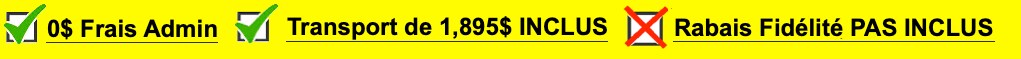 Fr Transport Included INclus X Loyalty not included Landry Auto Chrysler Dodge Jeep Ram.png