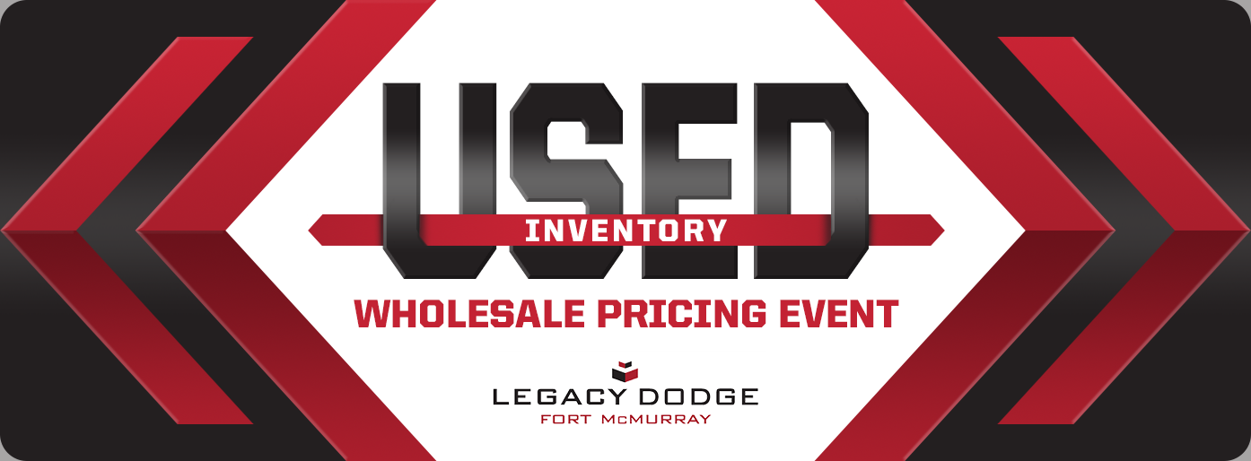 Used Inventory Wholesale Pricing Event