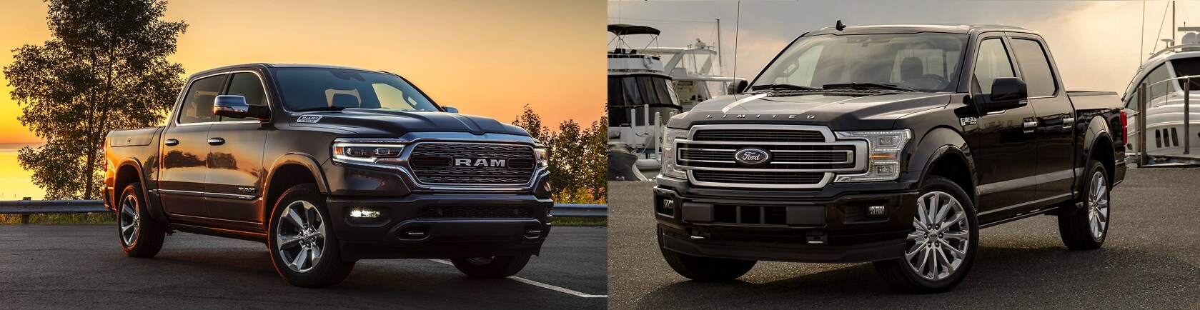 2020 Ram 1500 Vs. 2020 Ford F-150 2020 Ram 1500 Vs. 2020 Ford F-150