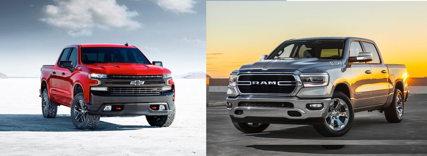 2020 Ram 1500 vs 2020 Chevrolet Silverado 1500