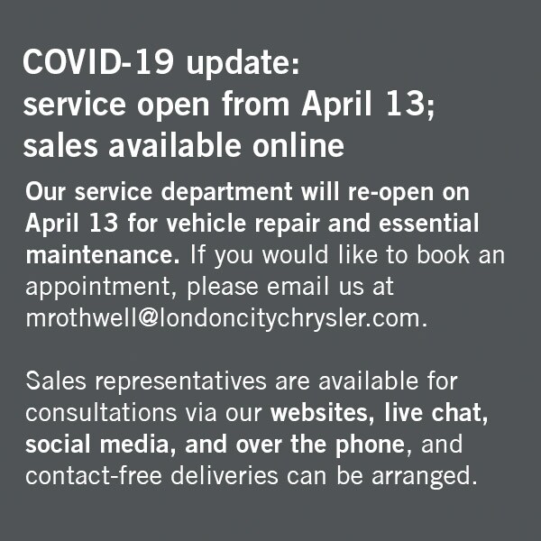 London City Chrysler Updates