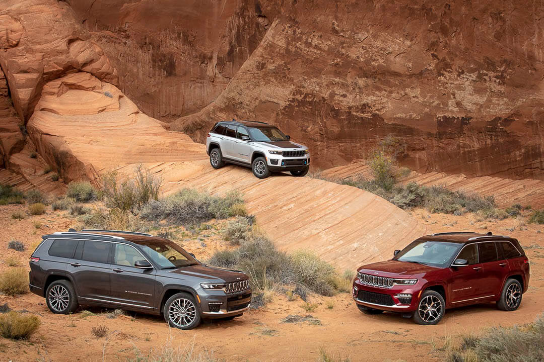 Gamme de véhicule neuf Jeep Grand Cherokee 2022 4xe et Limited