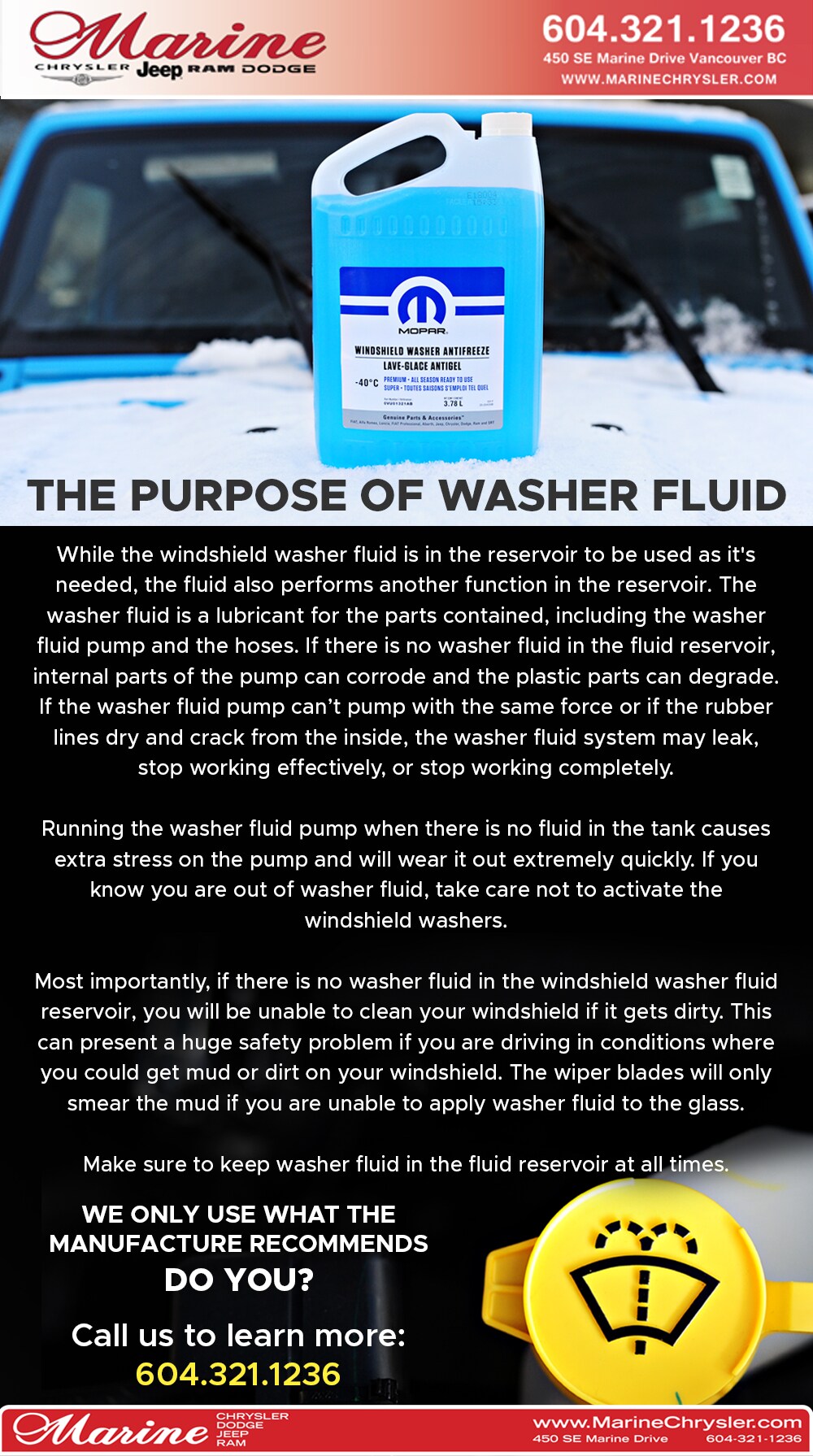 Mopar Washer Fluid