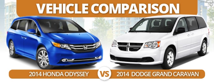 Marine Chrysler - Comparison Page - 2014 Dodge Grand Caravan vs Honda Odyssey