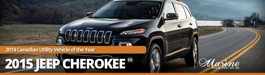 2015 Jeep Cherokee in Vancouver BC - Marine Chrysler Black Jeep Cherokee in Vancouver