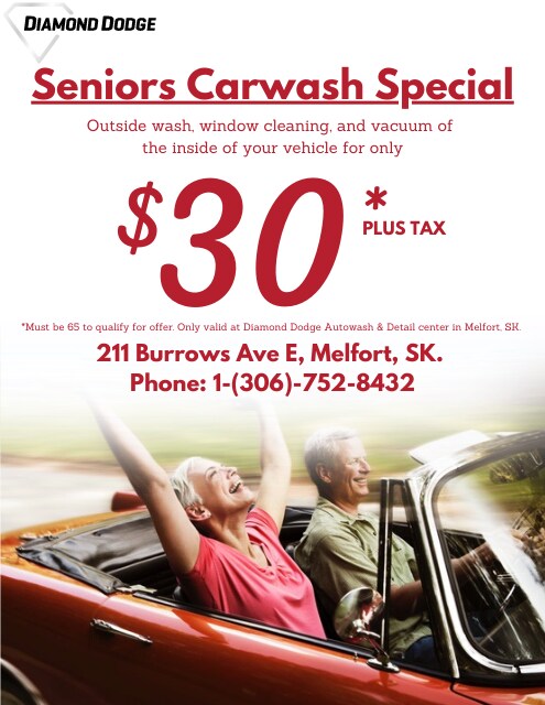 Senior Carwash Special