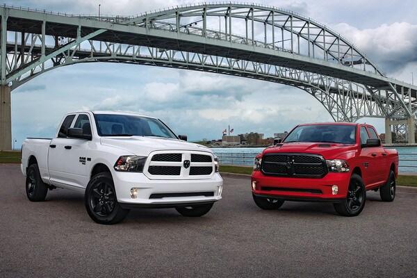 2020 RAM 1500 In Red and White 2020 RAM 1500 In Red and White