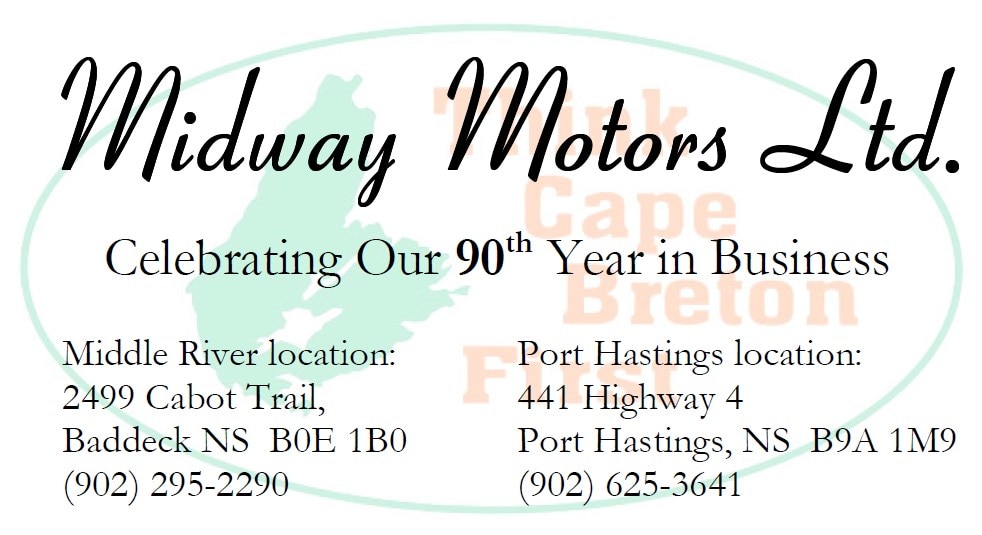 Midway Motors Limited in Middle River Nova Scotia's Chrysler, Dodge