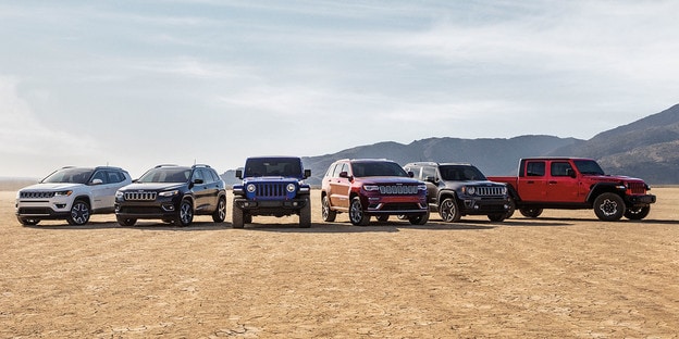 Perth County Jeep SUV Lineup