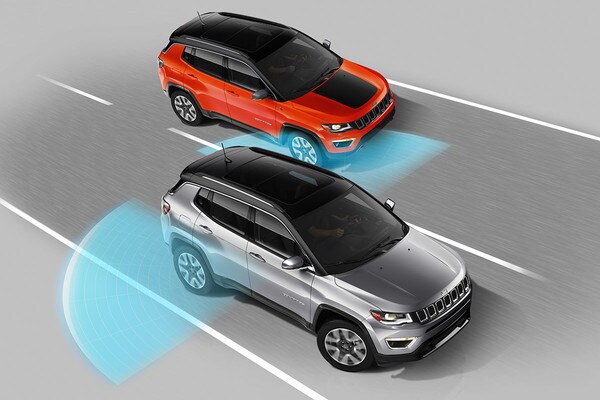 2021 Jeep Compass Safety - Blind-Spot Monitoring 2021 Jeep Compass Safety - Blind-Spot Monitoring