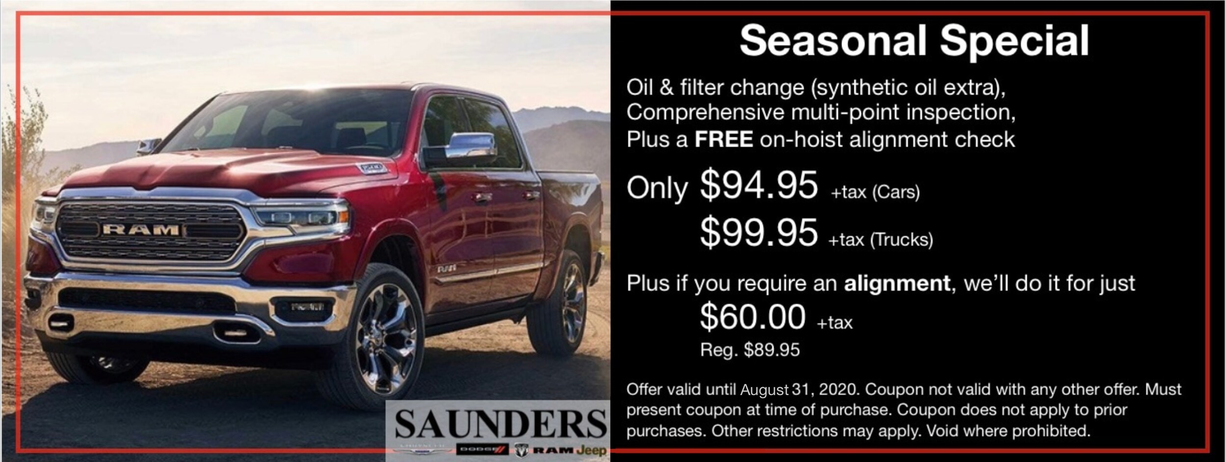Service special- June 2020