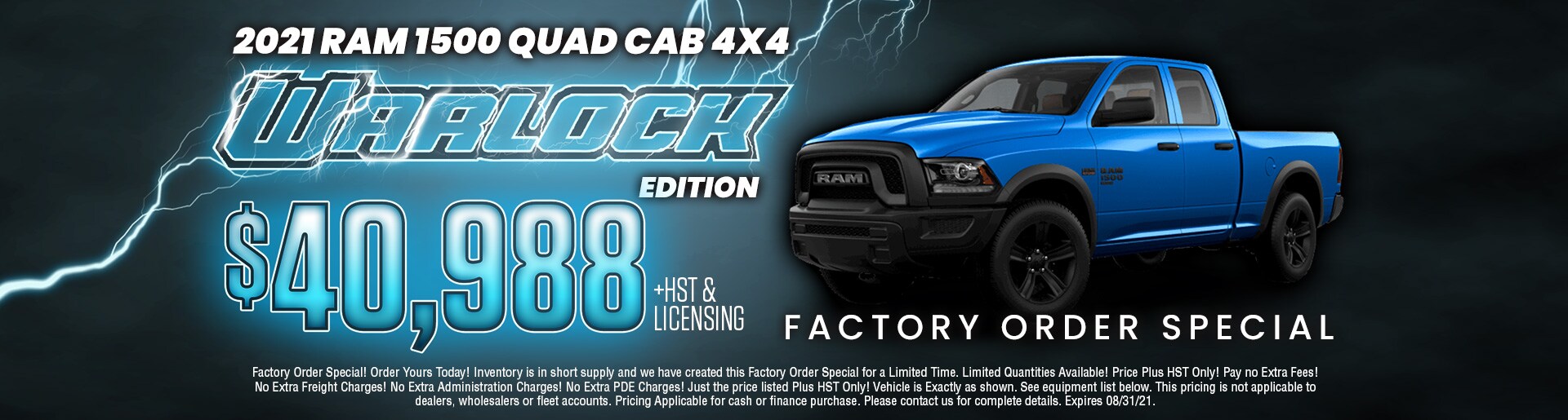 2021 Ram 1500 Warlock