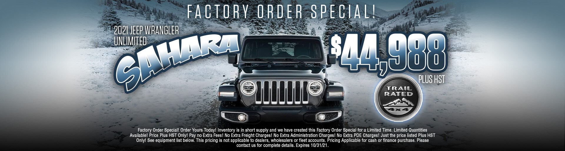 Jeep Wrangler Sahara