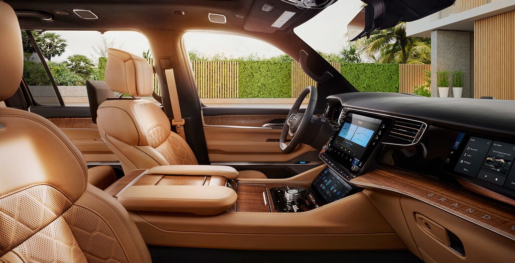 2021 Jeep Wagoneer Beige Interior 2021 Jeep Wagoneer Beige Interior