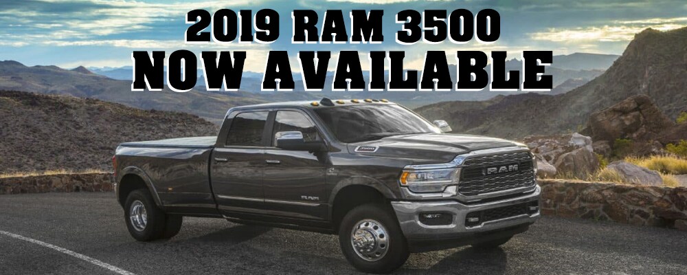 2019 RAM 3500 - Now Available