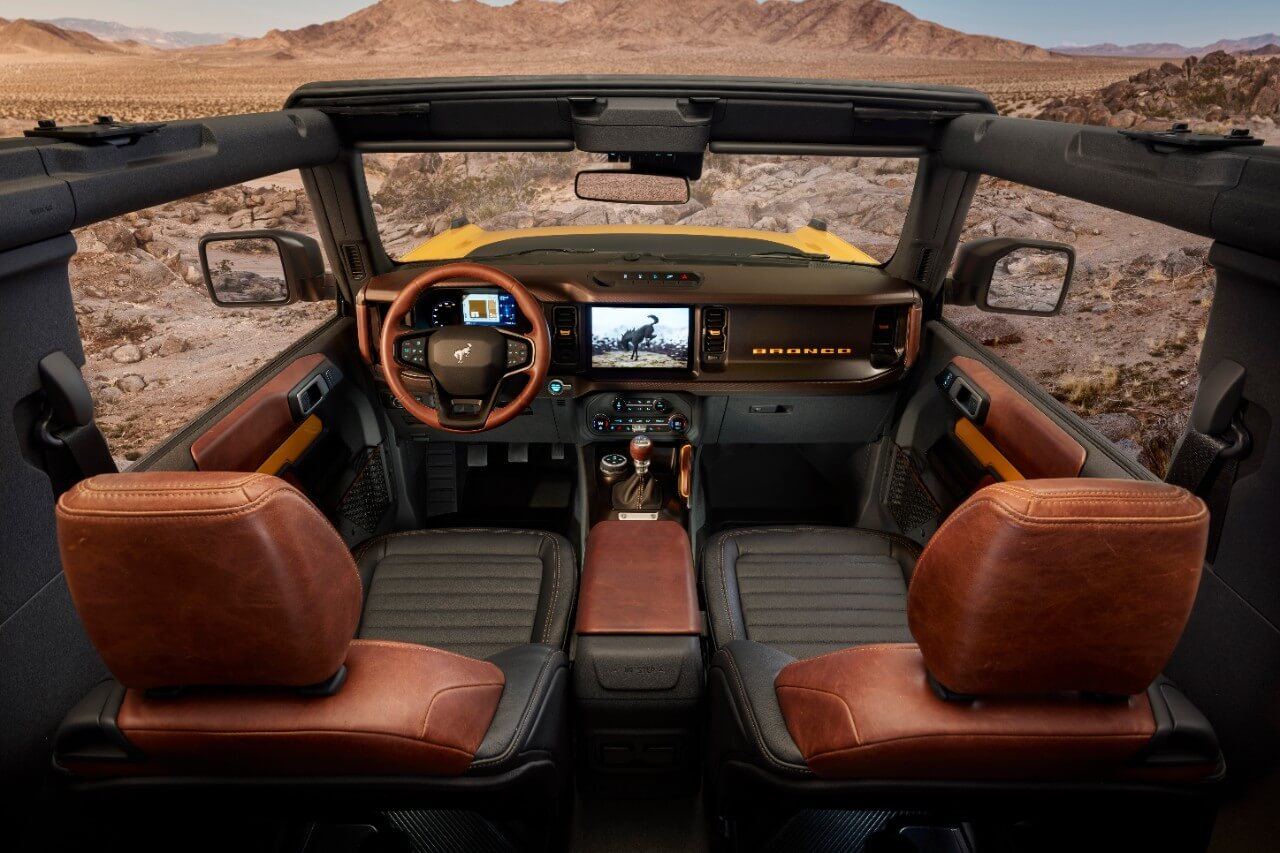 2021 Ford Bronco 2dr Interior