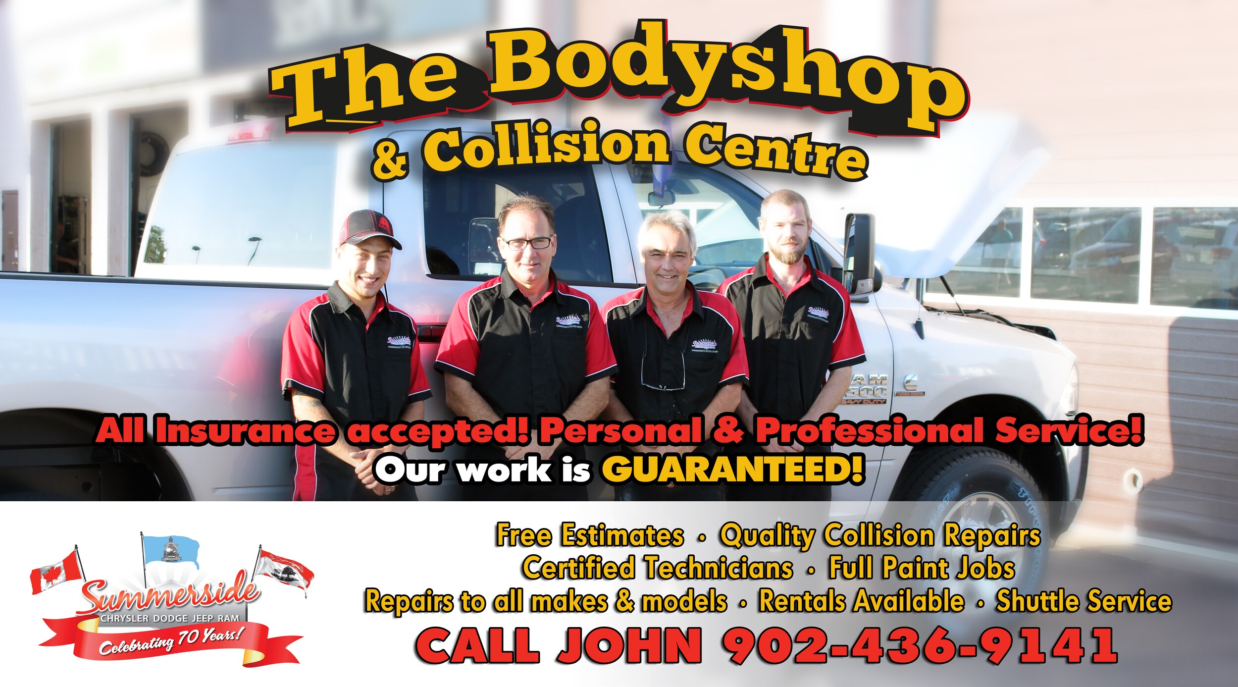Body Shop and Collision Centre In Summerside, Prince Edward Island Body Shop and Collision Centre In Summerside, Prince Edward Island