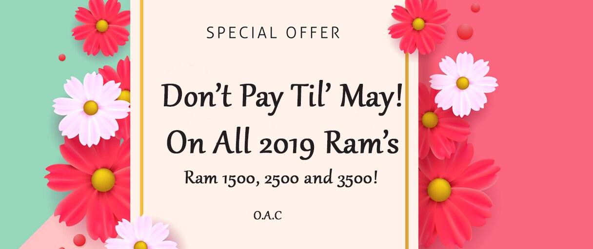 Don't Pay Til May