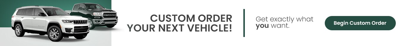 Custom Order Cars & SUVs