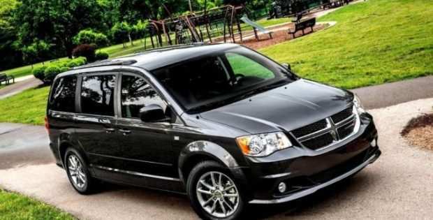Black Dodge Grand Caravan GT Parked Black Dodge Grand Caravan GT Parked