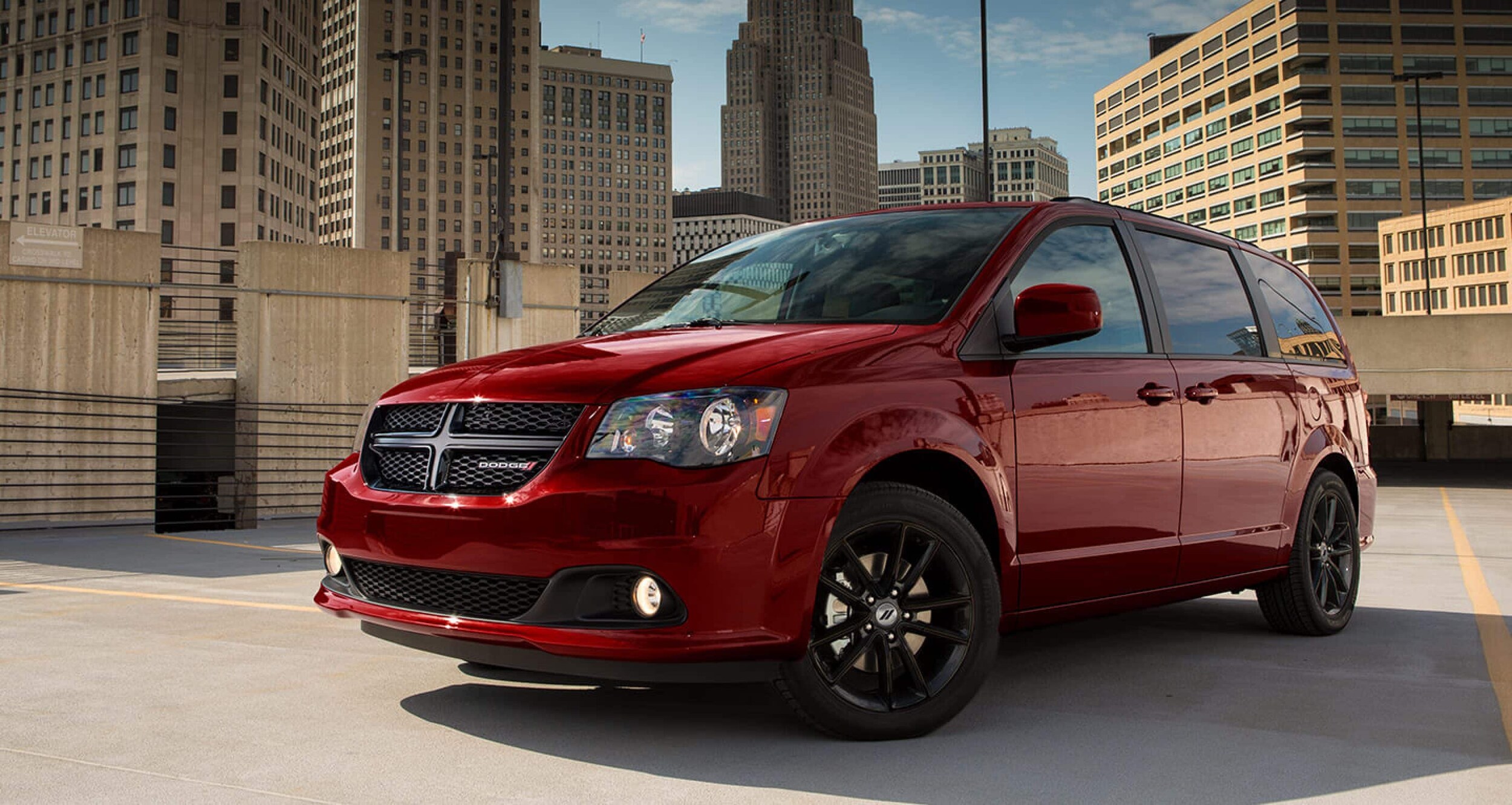 2020 Dodge Grand Caravan Exterior in a parking lot 2020 Dodge Grand Caravan Exterior in a parking lot