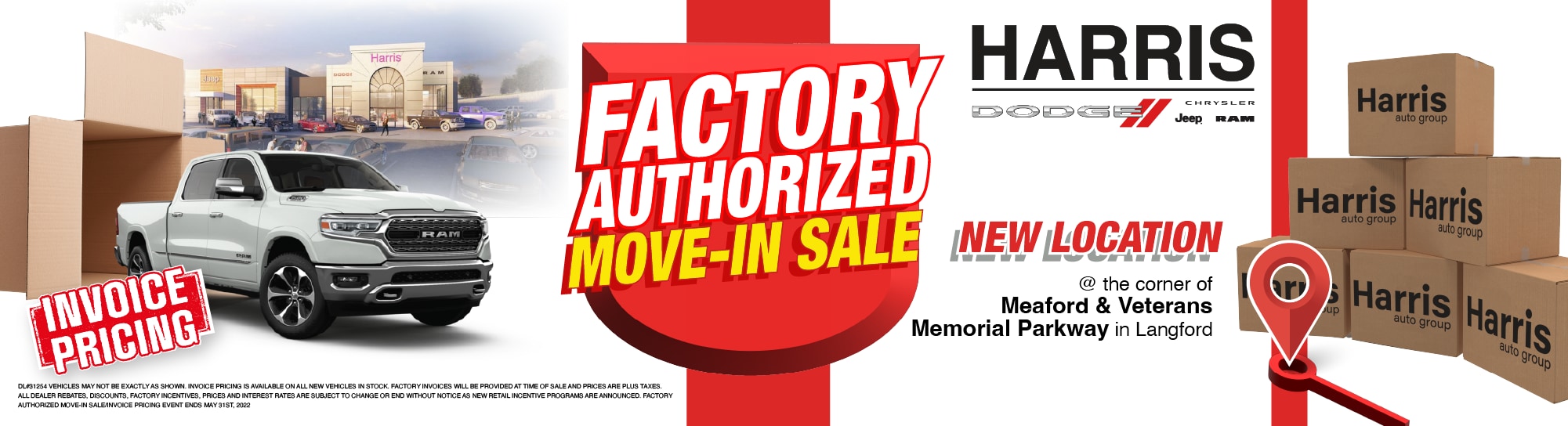 Invoice Pricing - Move-in Sale - Harris Dodge
