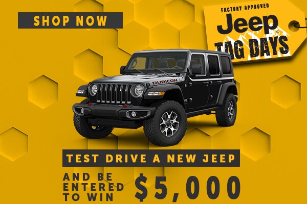 Jeep Tag Days - Win $5000 - Harris Victoria Dodge