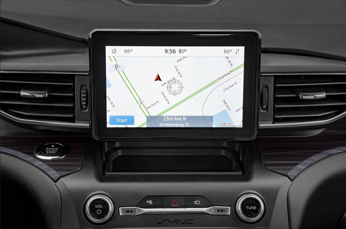 2021 Ford Explorer Interior Console