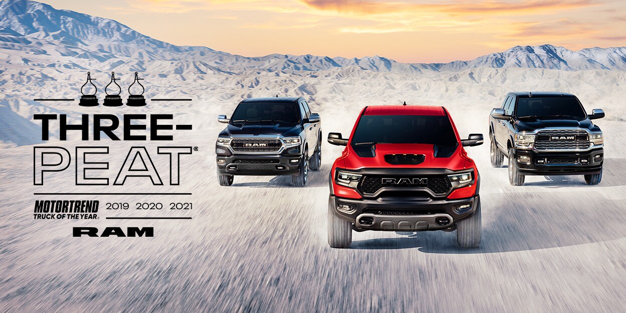 2021 Ram 1500 MotorTrend Truck Of The Year | Three-Peat 2021 Ram 1500 MotorTrend Truck Of The Year | Three-Peat