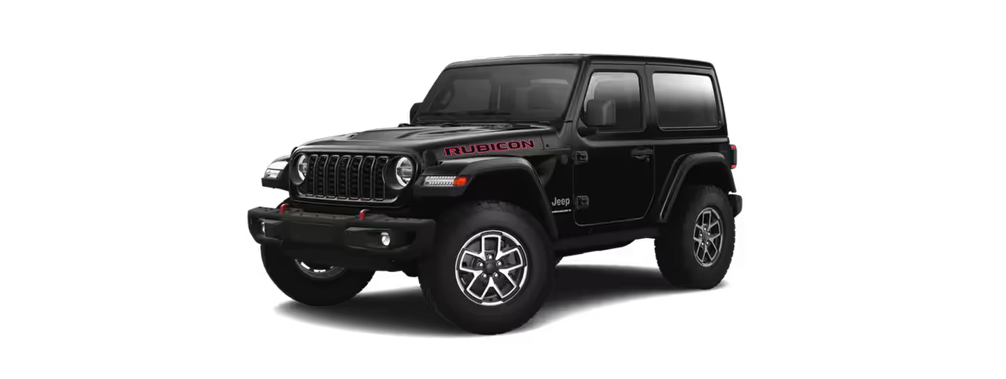 2025 Jeep Wrangler Rubicon X in Black