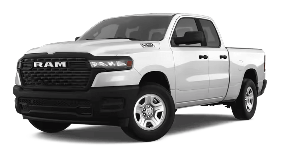 Learn about the specs & features of the 2025 Ram 1500 Bright White Ram 1500 Tradesman