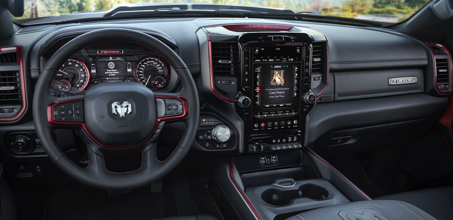 Infotainment in the 2020 Ram 1500