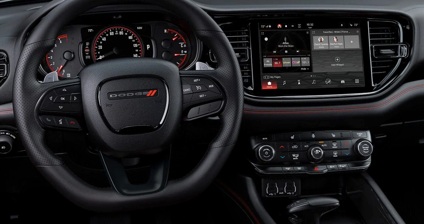Interior of the 2021 Dodge Durango