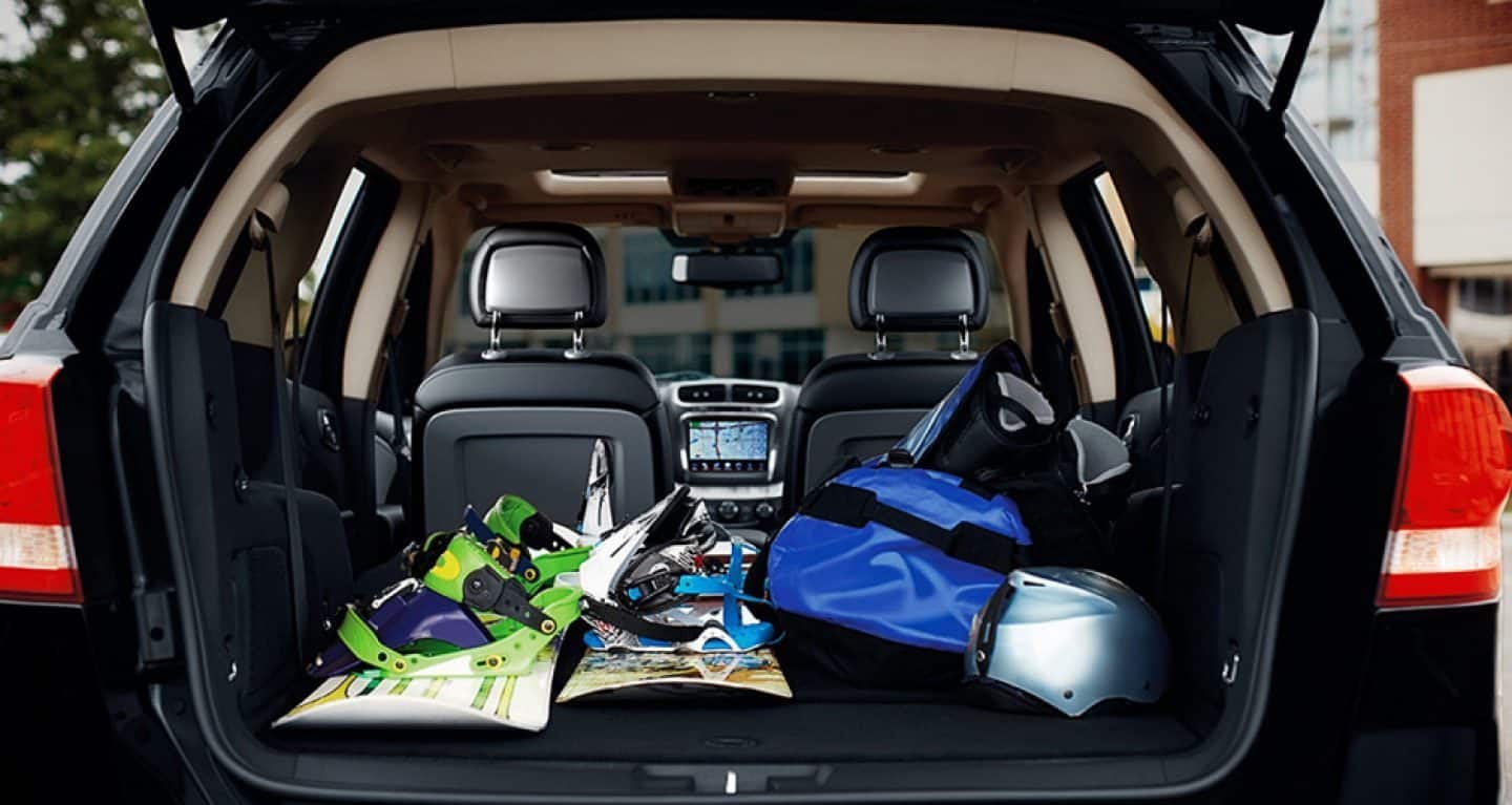 Spacious Storage in the 2019 Journey