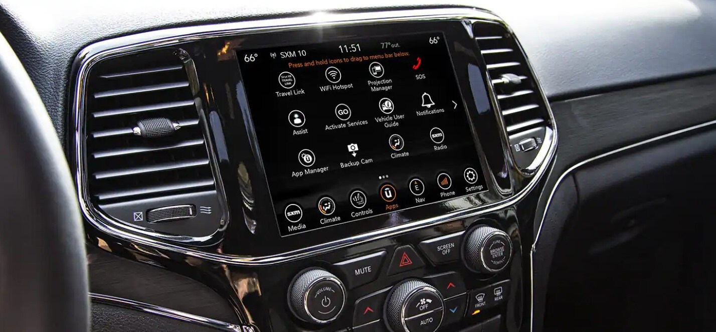 2022 Jeep Grand Cherokee WK Touchscreen