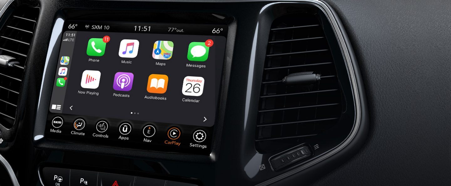 2021 Jeep Cherokee Apple CarPlay
