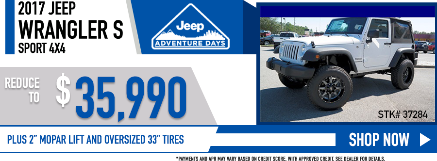 Specials Jeep Wrangler S