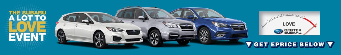 Lot to Love at Center Subaru, Torrington CT