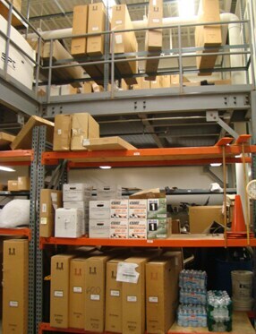 2nd story parts storage