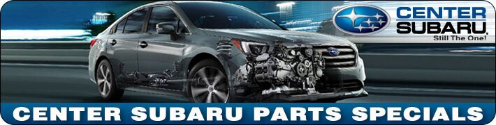Center Subaru Parts Specials