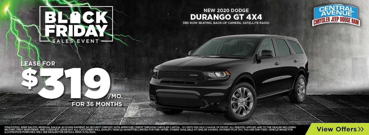 Black Friday Sale! - 2020 Dodge Durango GT 4x4 - Yonkers NY