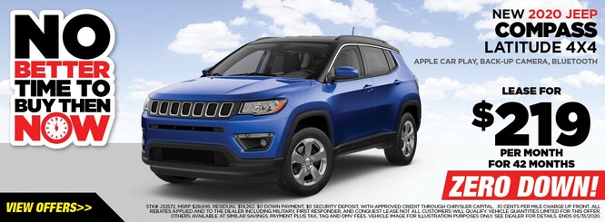 2020 Jeep Compass Latitude Lease Deal NY