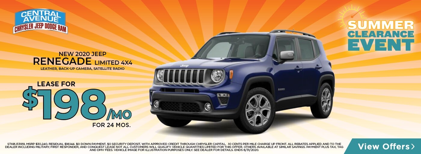 NEW 2020 Jeep Renegade Limited 4x4