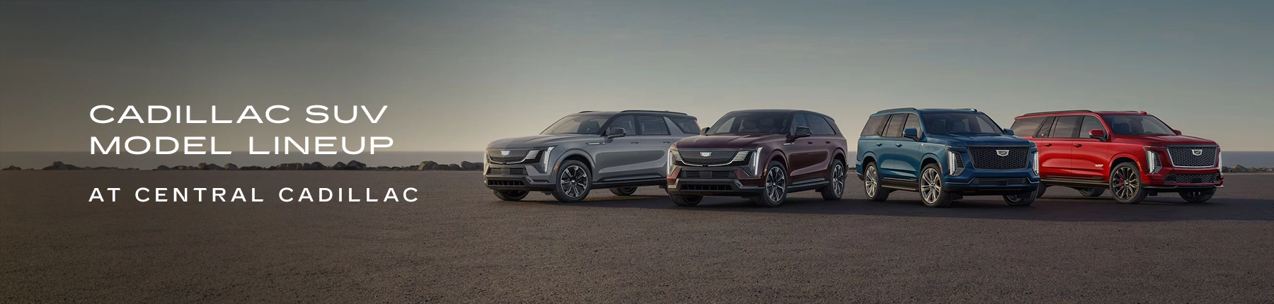 Cadillac SUV Model Lineup - Central Cadillac