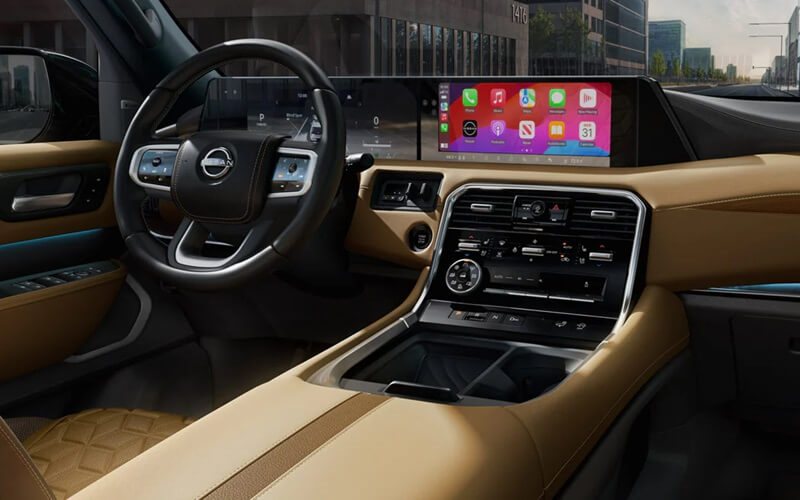2025 Nissan Armada interior tech