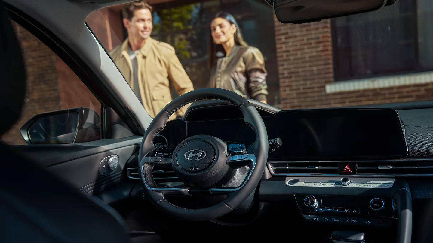 2025 Hyundai Elantra Hybrid interior