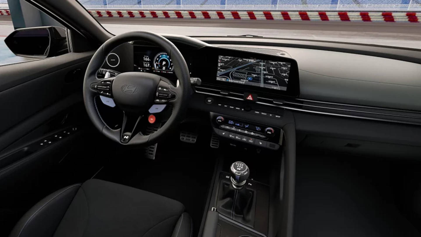 2025 Hyundai Elantra N interior