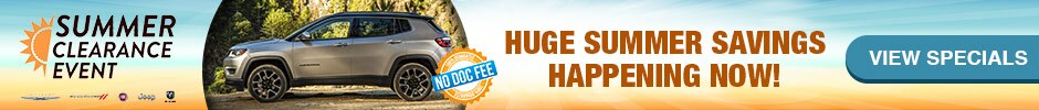 Huge Summer Savings Happening Now!