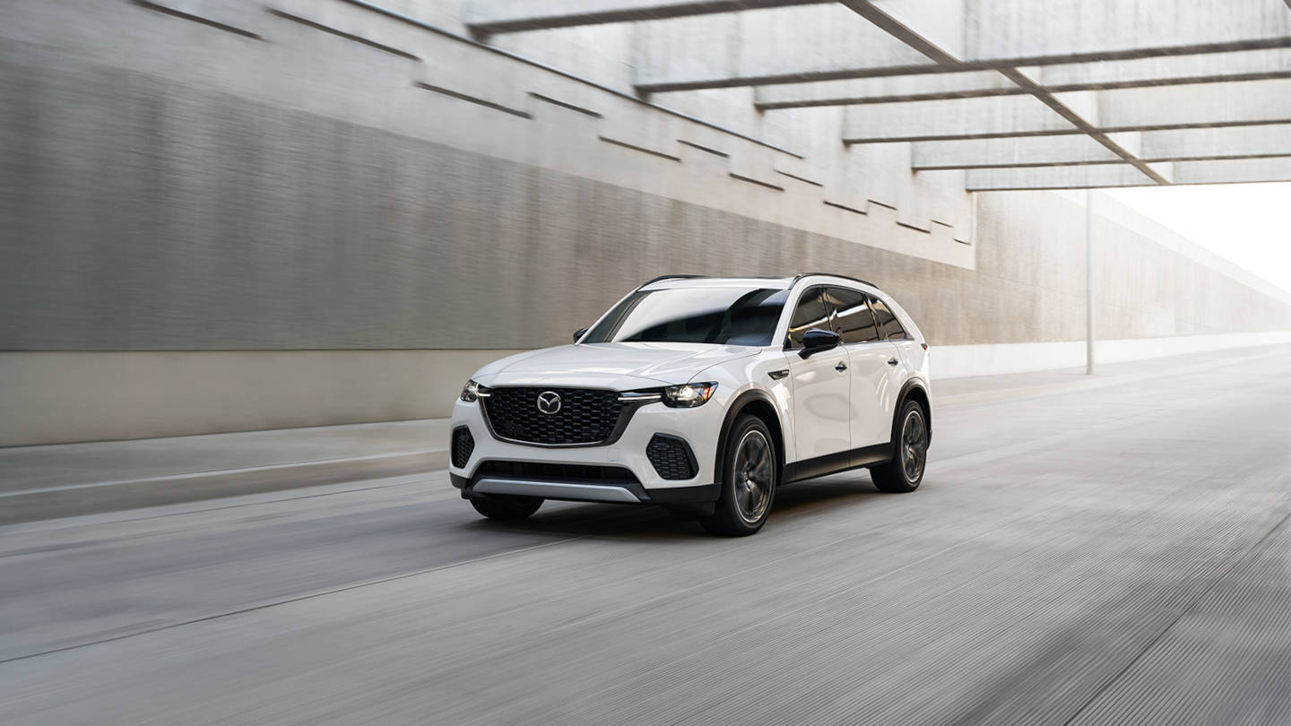 2025 Mazda CX-70 PHEV driving